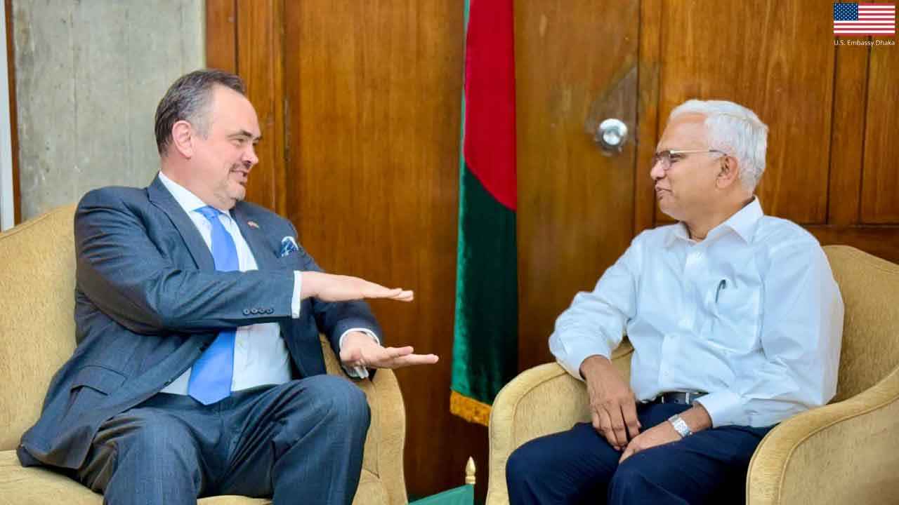 সমাজকল্যাণমন্ত্রীর সঙ্গে মার্কিন রাষ্ট্রদূতের সাক্ষাৎ