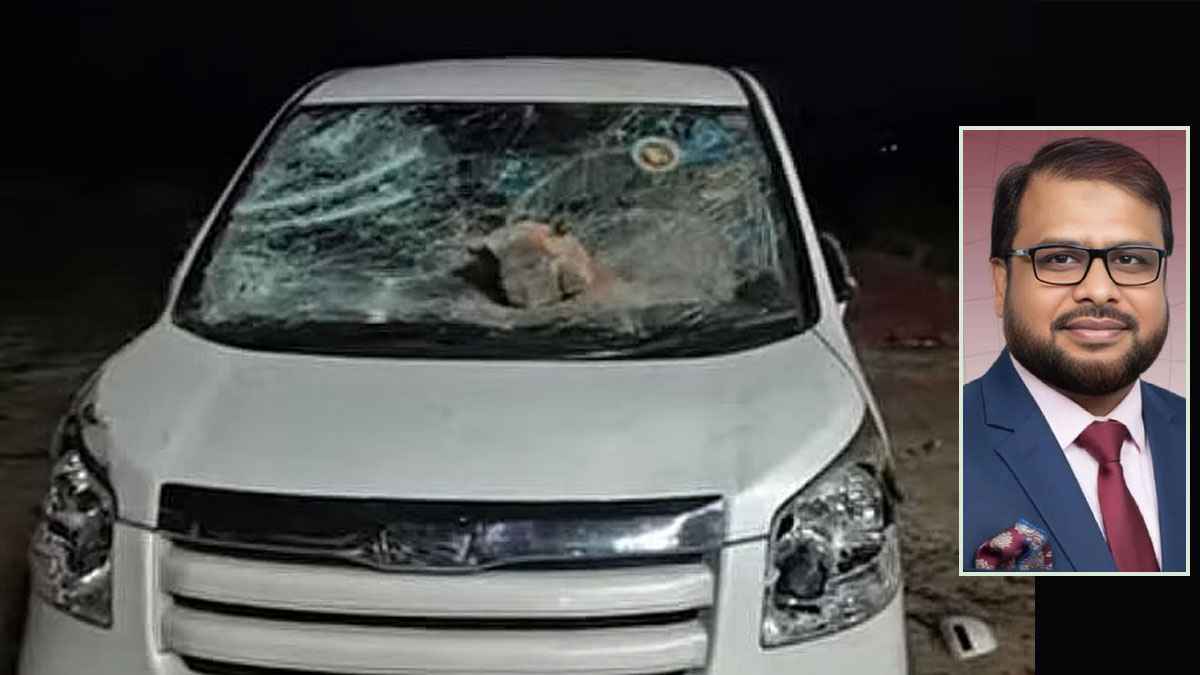 নেত্রকোনায় জামায়াত এমপির গাড়িতে হামলা ও ভাঙচুর, গ্রেফতার ৯