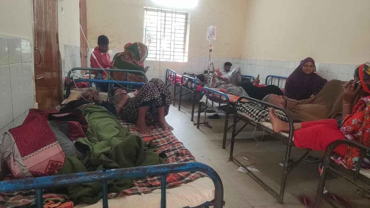 নীলফামারীতে হামের উপসর্গ নিয়ে হাসপাতালে ভর্তি ৬ শিশু