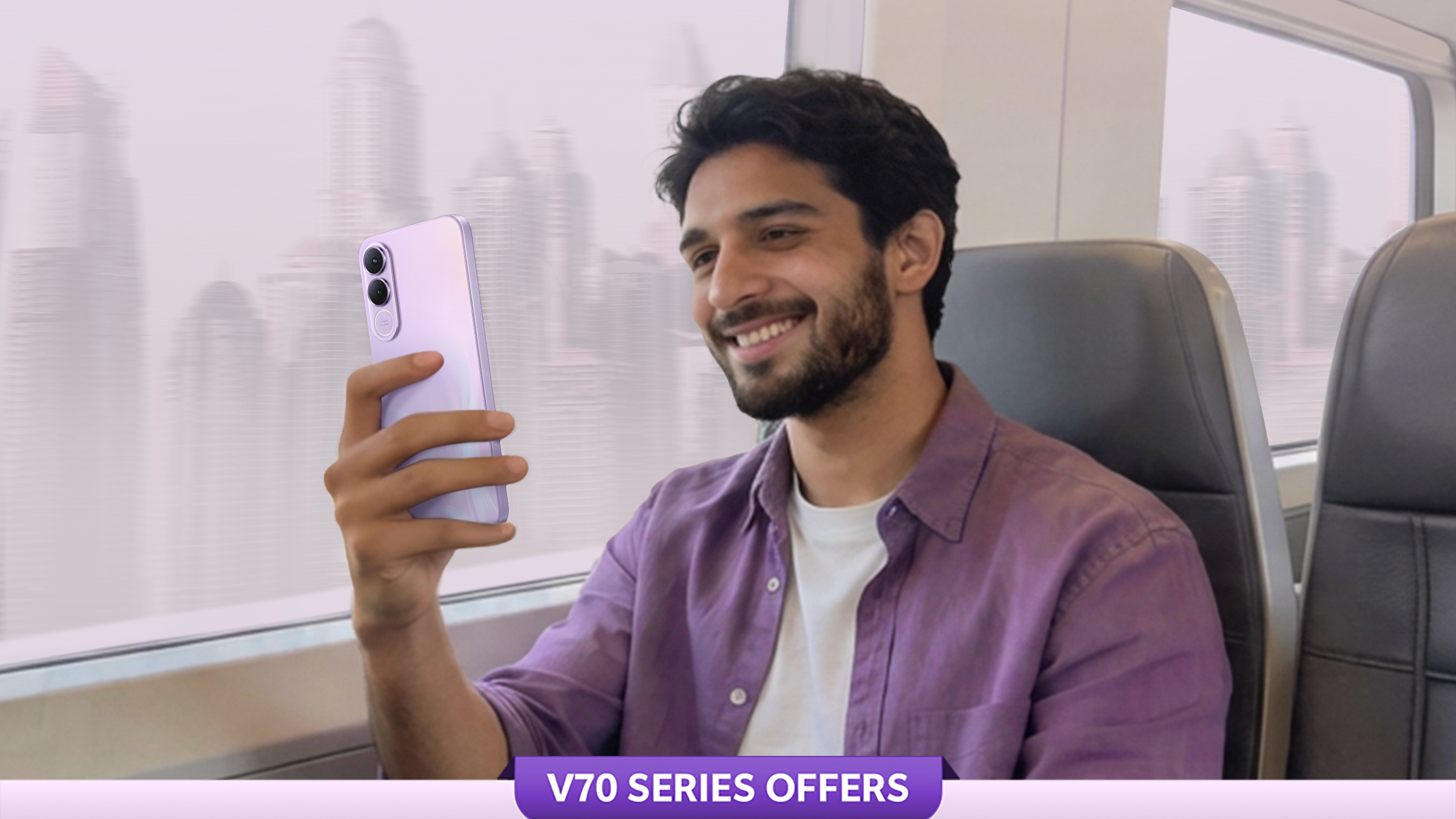 ভ্রমণে ব্যাটারি নিয়ে দুশ্চিন্তার অবসান ঘটাবে ভিভো ভি৭০ এফই মডেল