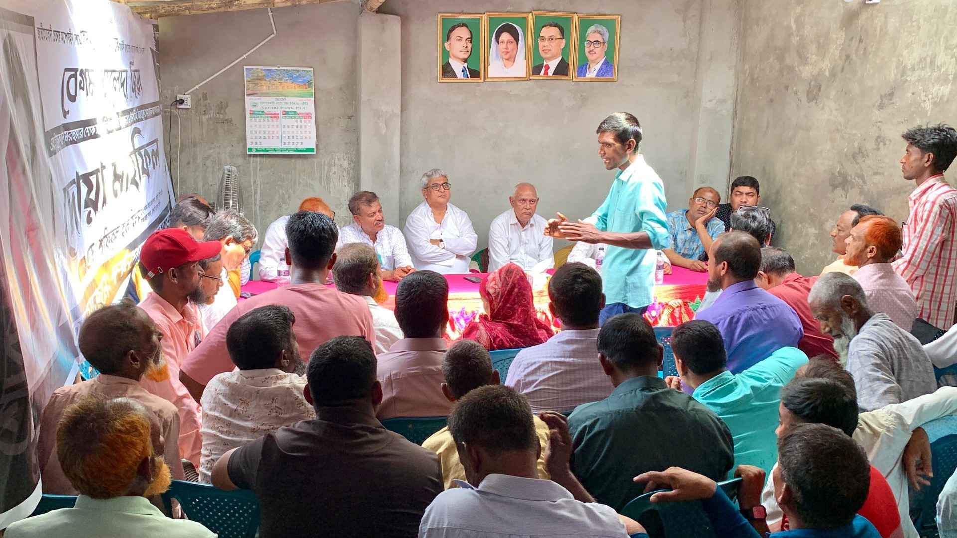 উন্নয়নে ব্যতিক্রমী উদ্যোগ এমপি মিলনের