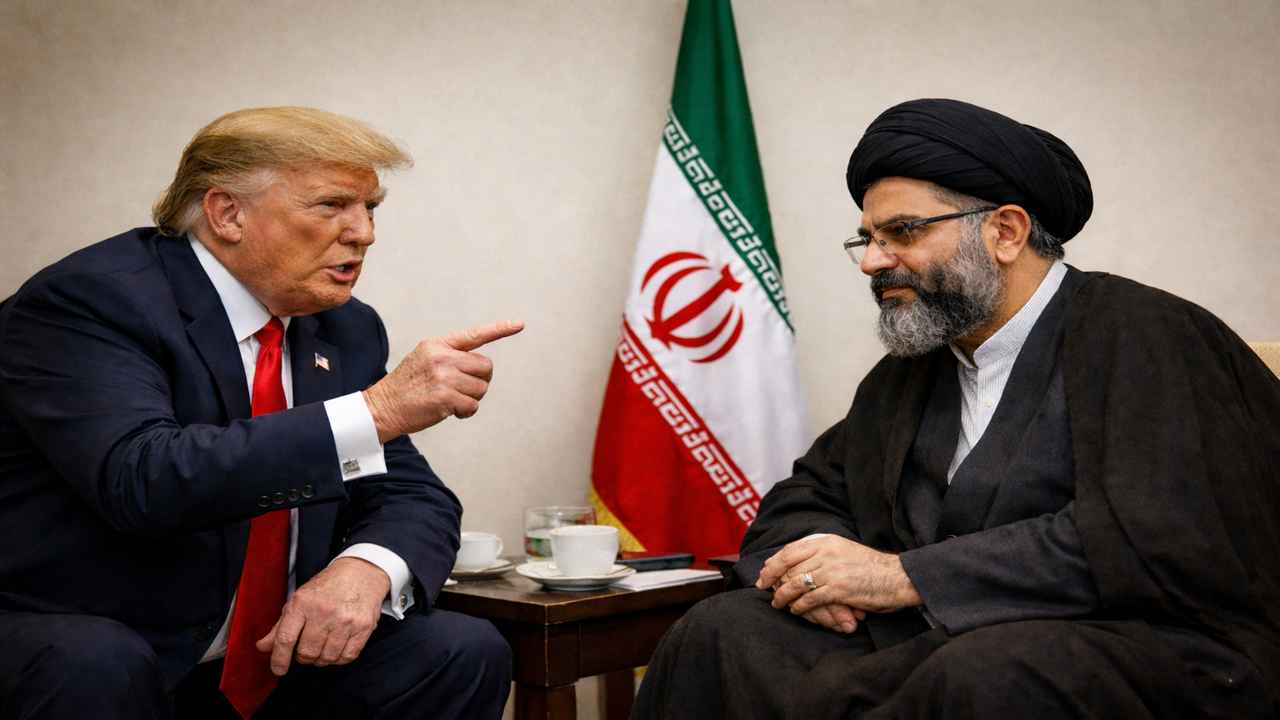 tRUMP AND MUJTABA KHAMENI