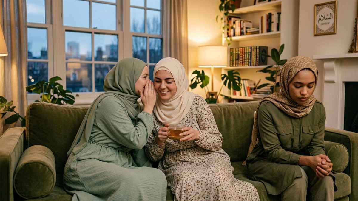 তিনজনের আড্ডায় দুজনের ফিসফাস: নবীজির সতর্কতা