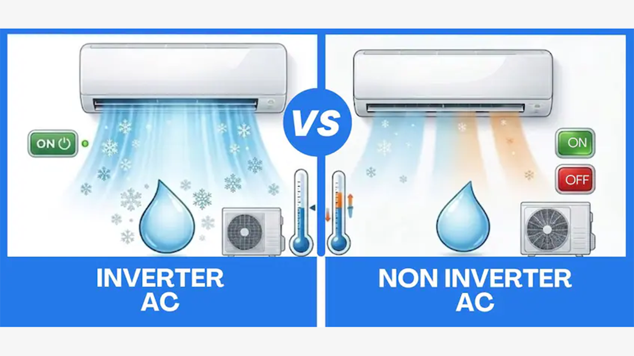 ইনভার্টার না নন-ইনভার্টার: বিদ্যুৎ সাশ্রয় ও দ্রুত কুলিংয়ে কোন এসি সেরা