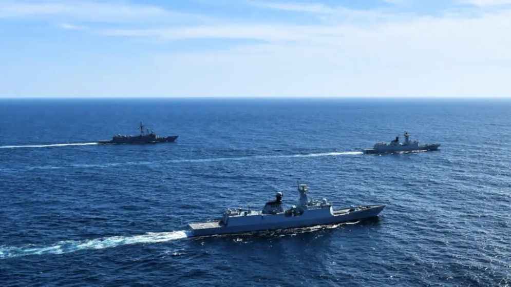 আরব সাগরে পাকিস্তান ও চীনের নৌ মহড়া সম্পন্ন