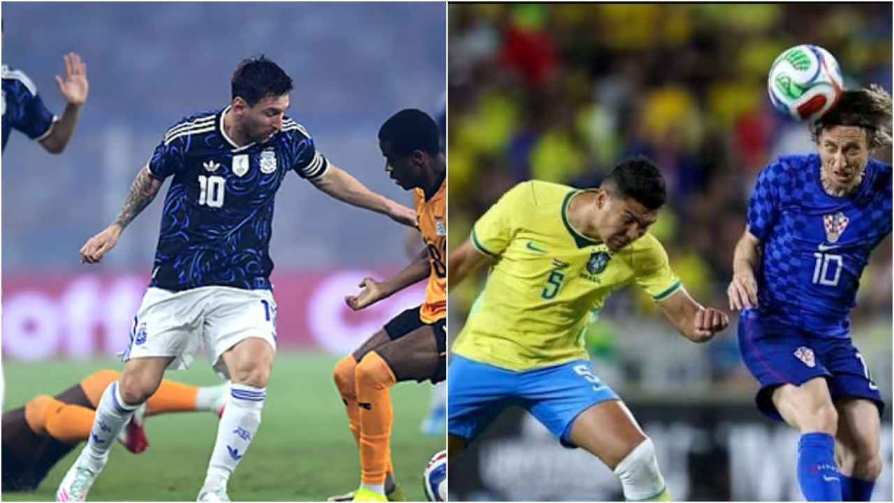 আর্জেন্টিনার গোল উৎসবের দিনে জিতল ব্রাজিলও