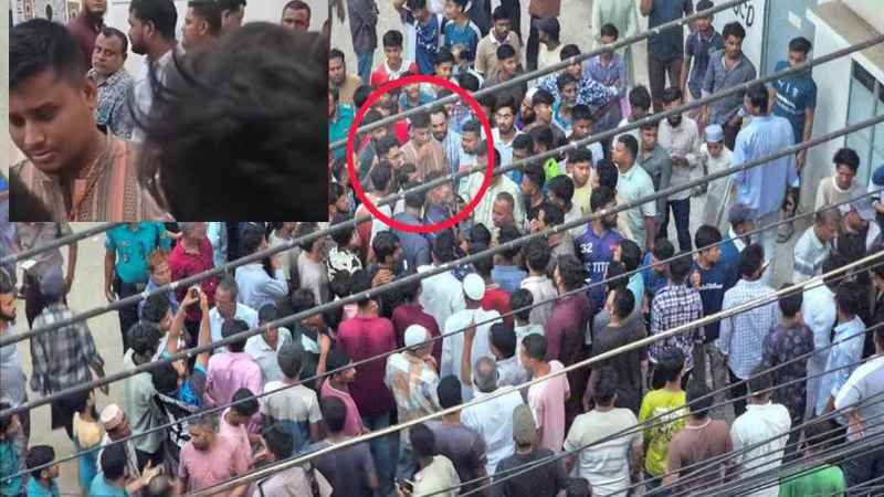 চট্টগ্রামে মঞ্জুরের বাসায় বিক্ষোভের মুখে এমপি হাসনাত