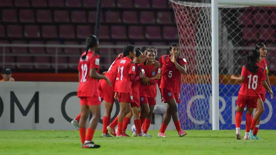 দুই গোলে এগিয়ে থেকেও শেষ পর্যন্ত হারল বাংলাদেশ