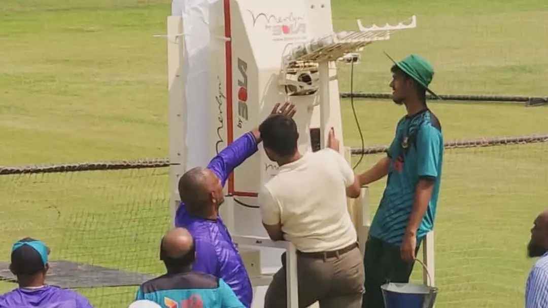 স্পিন বোলিং মেশিন কিনেছে বিসিবি, দাম জানালেন শাহরিয়ার নাফিস 