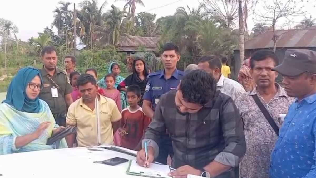 নাটোরে গোয়াল ঘরে ১২৫ লিটার ডিজেল জব্দ, কৃষকের জরিমানা