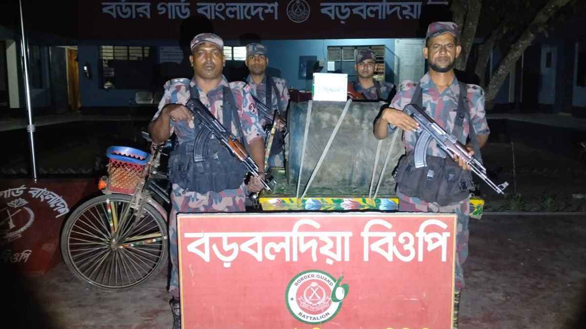 ভারতে পাচারের সময় চুয়াডাঙ্গা সীমান্তে ২১২ লিটার ডিজেল উদ্ধার