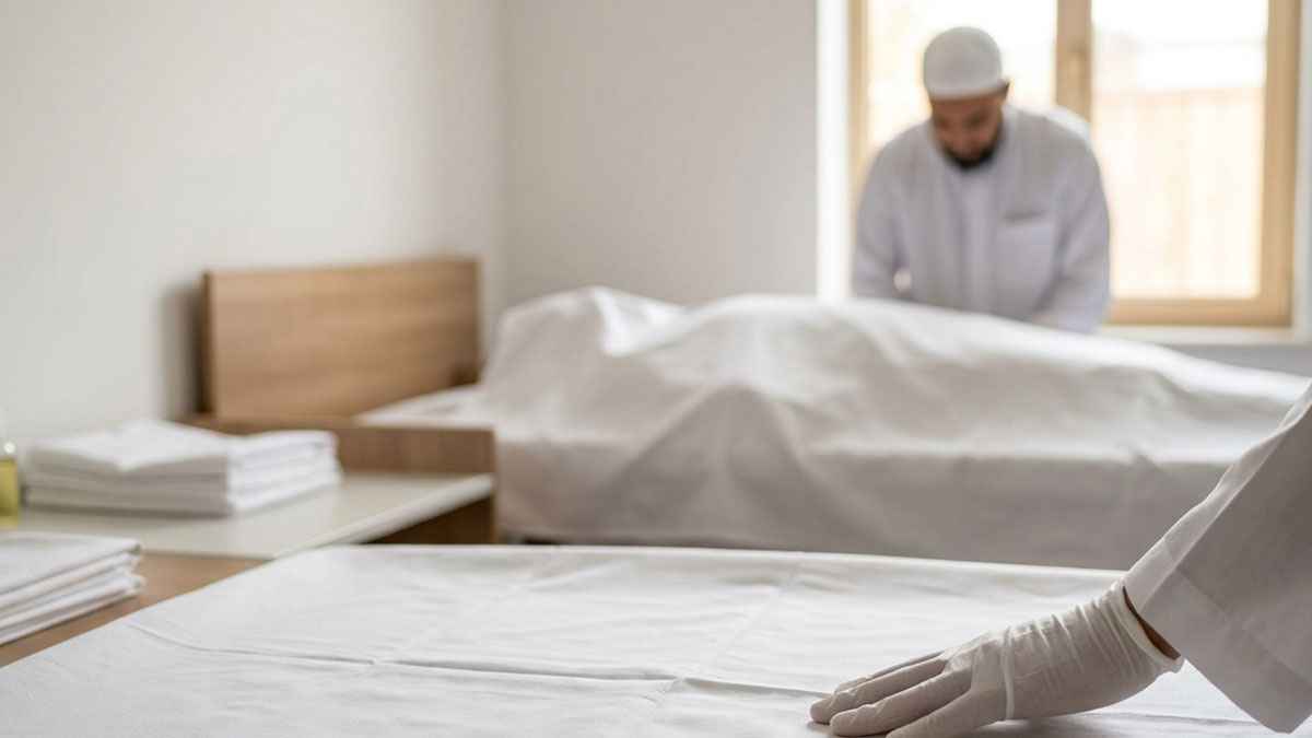 মৃতব্যক্তির পায়ের আঙুল কি বেঁধে রাখা সুন্নত?