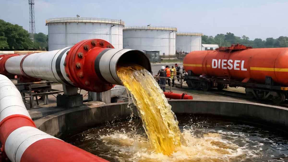 ভারত থেকে ৭ হাজার মেট্রিক টন ডিজেল পাম্পিং শুরু