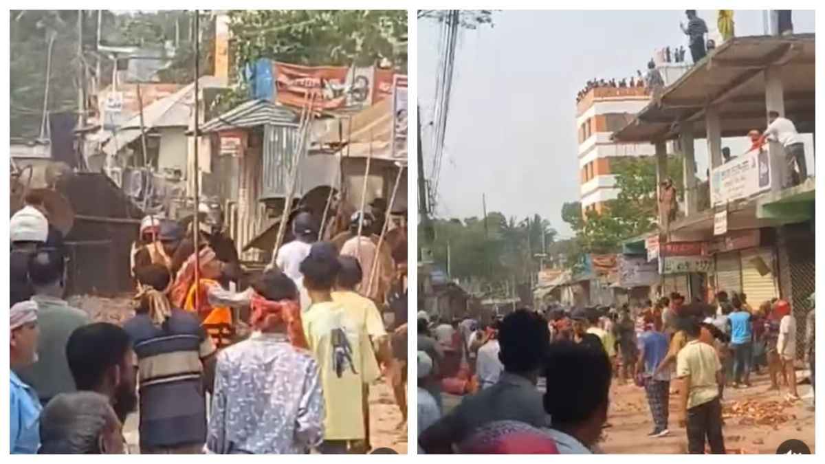 ২য় দফায় ৪ গ্রামবাসীর সংঘর্ষে ফরিদপুর রণক্ষেত্র, পুলিশসহ আহত শতাধিক