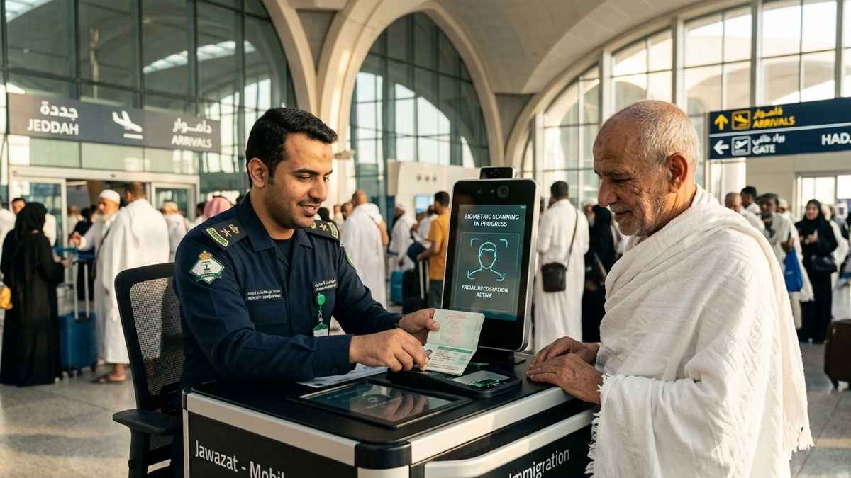 হজ ২০২৬: ইমিগ্রেশন সেবায় সৌদির নতুন উদ্যোগ ‘মোবাইল পাসপোর্ট কাউন্টার’