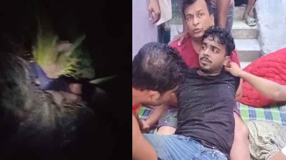 মাঝরাতে নারিকেল গাছের চূড়ায় তরুণের কাণ্ড, উদ্ধার করল ফায়ার সার্ভিস