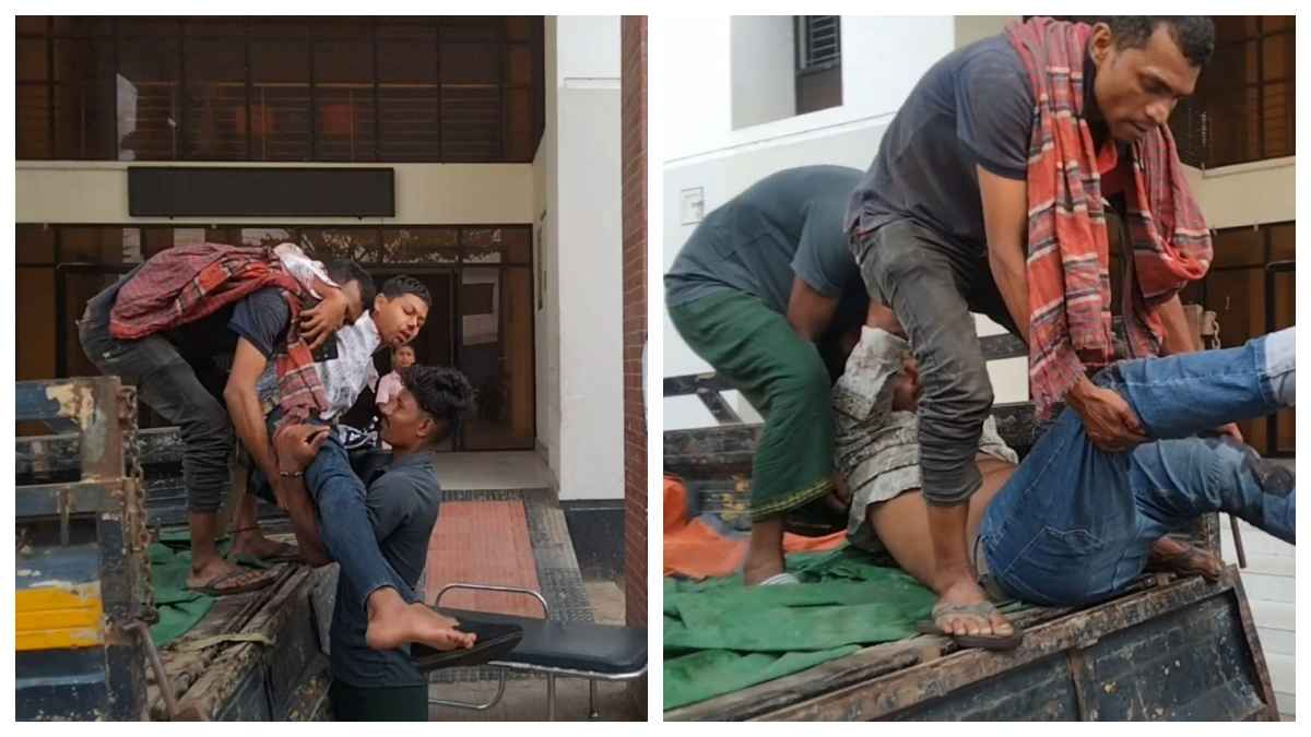 মাদারীপুরে এক্সপ্রেসওয়েতে দুই ট্রাকের সংঘর্ষ, আহত ১০