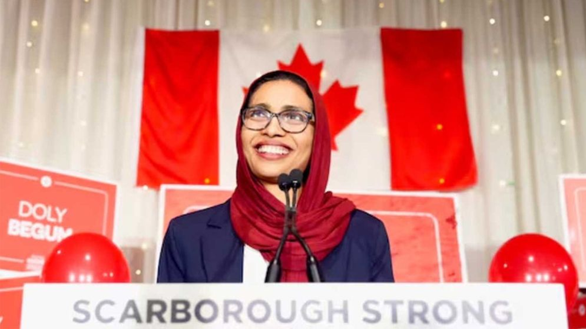 কানাডায় প্রথম বাংলাদেশি হিসেবে এমপি নির্বাচিত হলেন ডলি বেগম