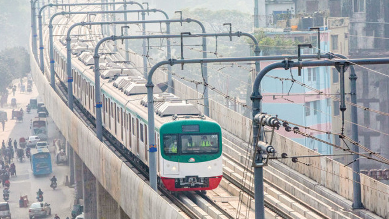 বৈদ্যুতিক লাইনে গ্যাস বেলুন, বন্ধ মেট্রোরেল