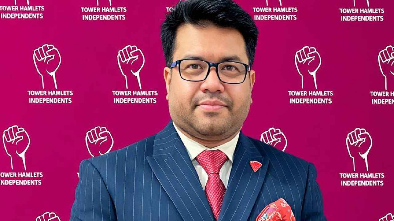 লন্ডনের হোয়াইটচ্যাপেল ওয়ার্ডে ‘আস্থা ও পরিবর্তনের’ প্রতীক মিজানুর