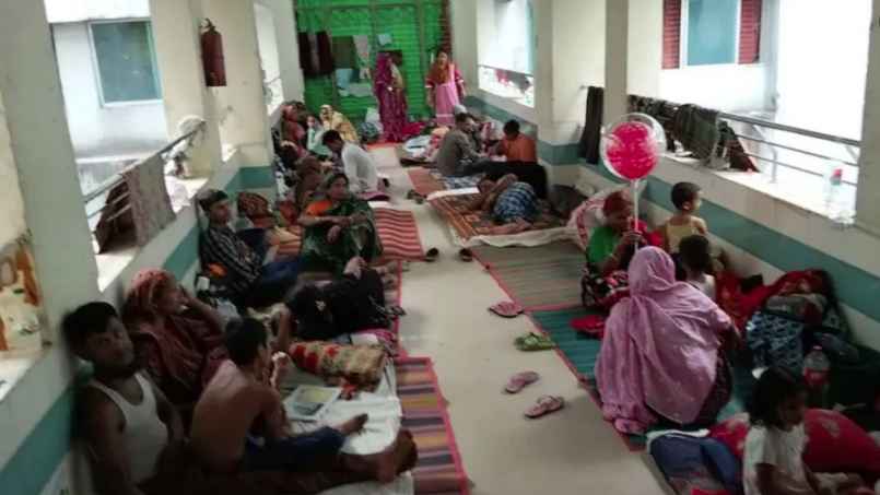 ময়মনসিংহে হামের লক্ষণ নিয়ে একদিনে ২১ শিশু হাসপাতালে ভর্তি