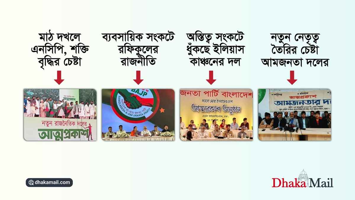 ফুরফুরে মেজাজে এনসিপি, বাকিরা ধুঁকছে!