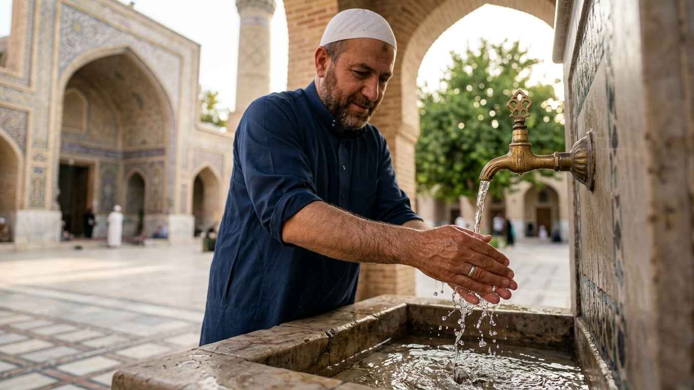 অজুর মাঝপথে অজু ভেঙে গেলে করণীয়