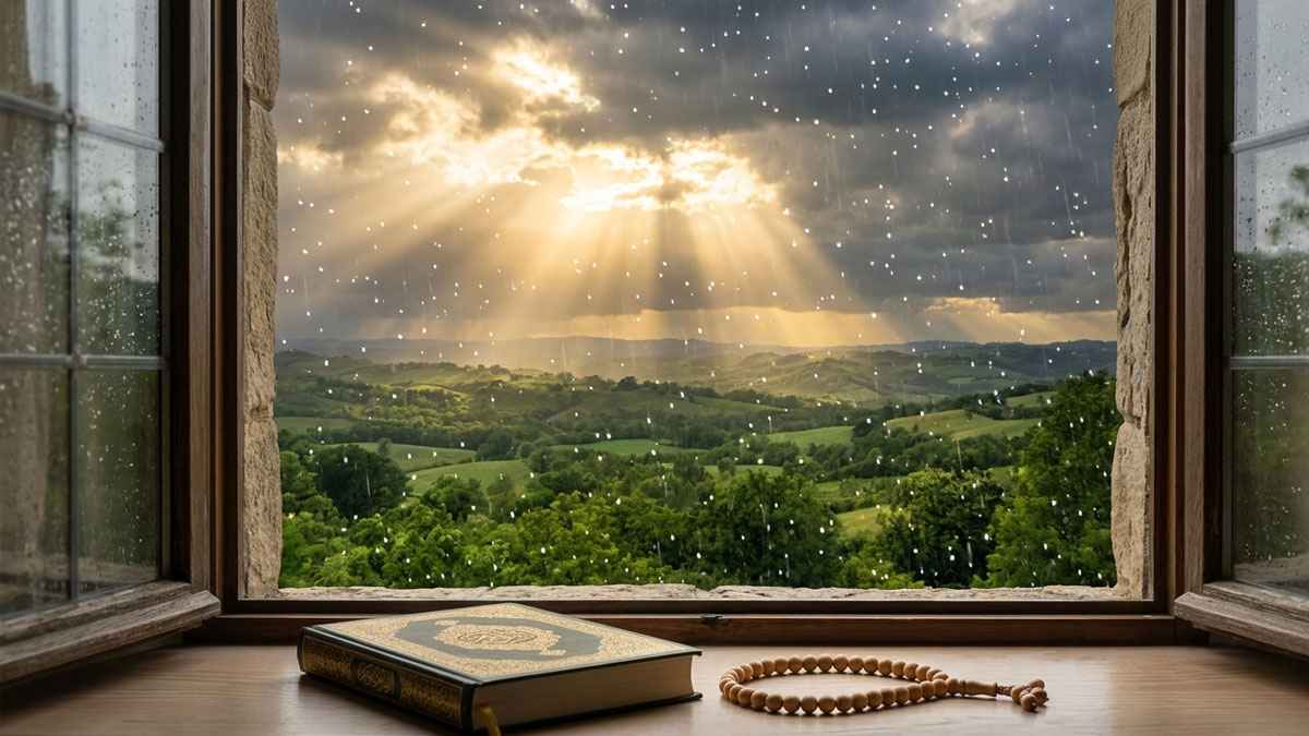 রোদ-বৃষ্টির রূপান্তর: প্রকৃতির আয়নায় স্রষ্টার নিদর্শন