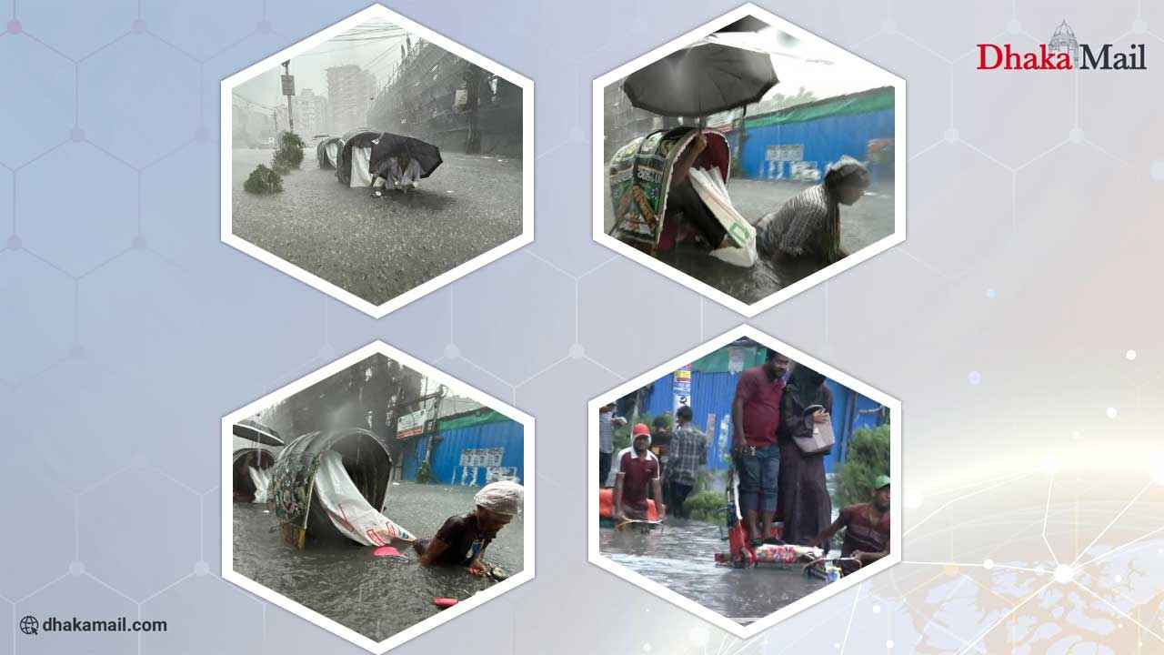 বৃষ্টি শুরু হতেই এবারও ডুবল চট্টগ্রাম