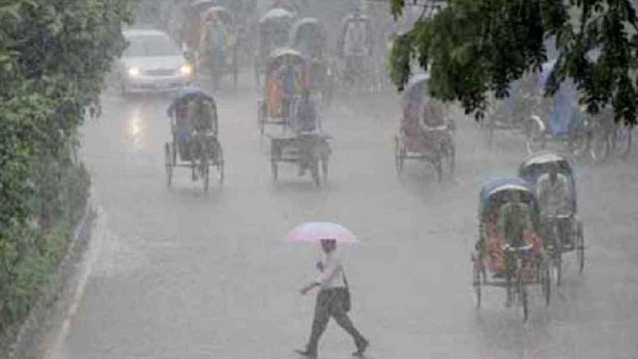 ঢাকাসহ পাঁচ বিভাগে ভারী বৃষ্টিপাতের আভাস