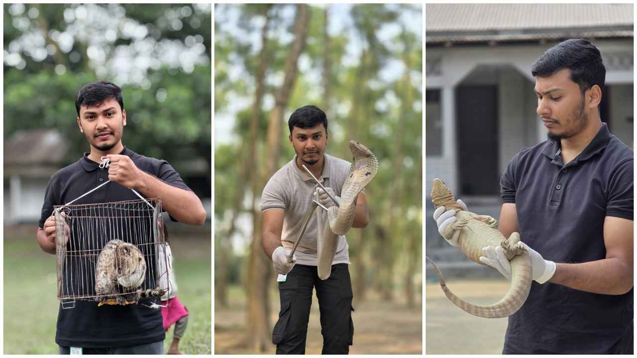 ‘সাপ বাঁচানো মানে প্রকৃতির ভারসাম্য রক্ষা করা’