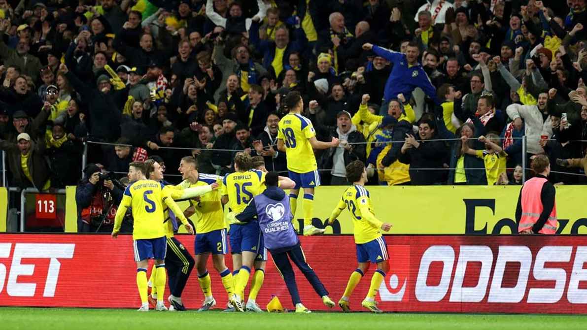 ভিক্টর ইয়োকেরেসের শেষ মুহূর্তের গোলে বিশ্বকাপে সুইডেন