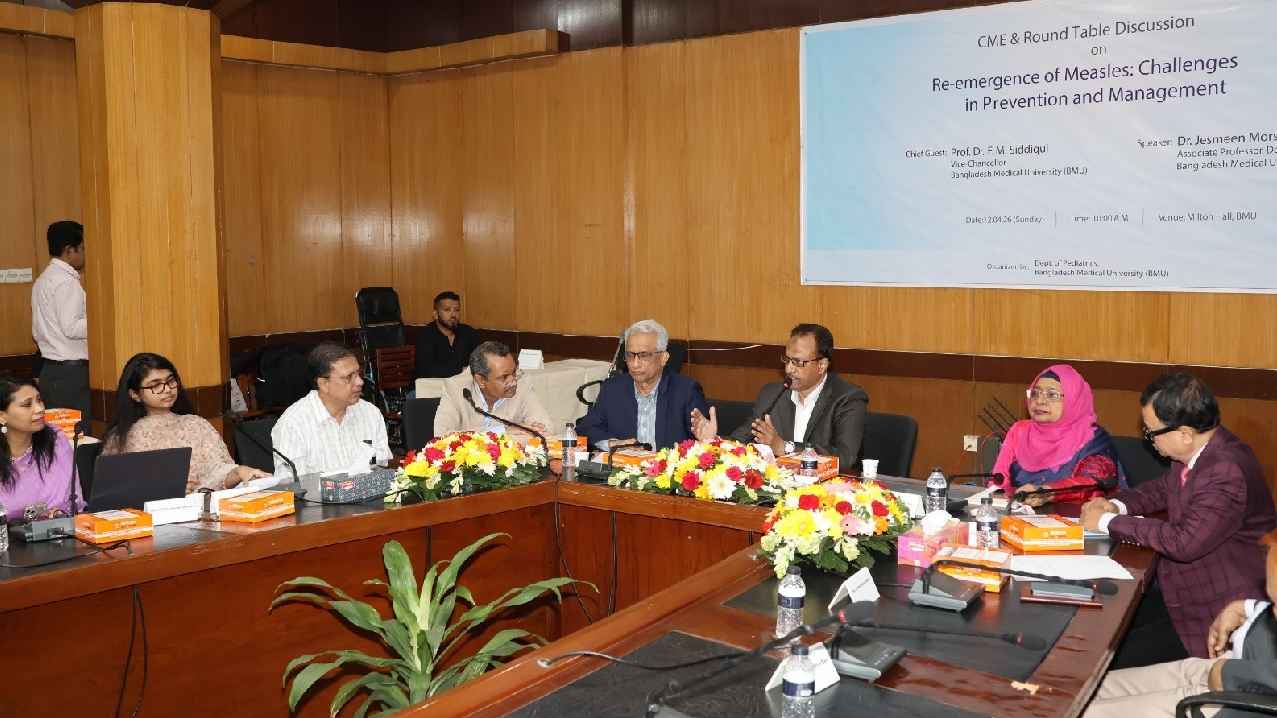 স্বাস্থ্যব্যবস্থায় ঘাটতি, টিকাদান নিয়ে প্রশ্ন বিএমইউ ভিসির