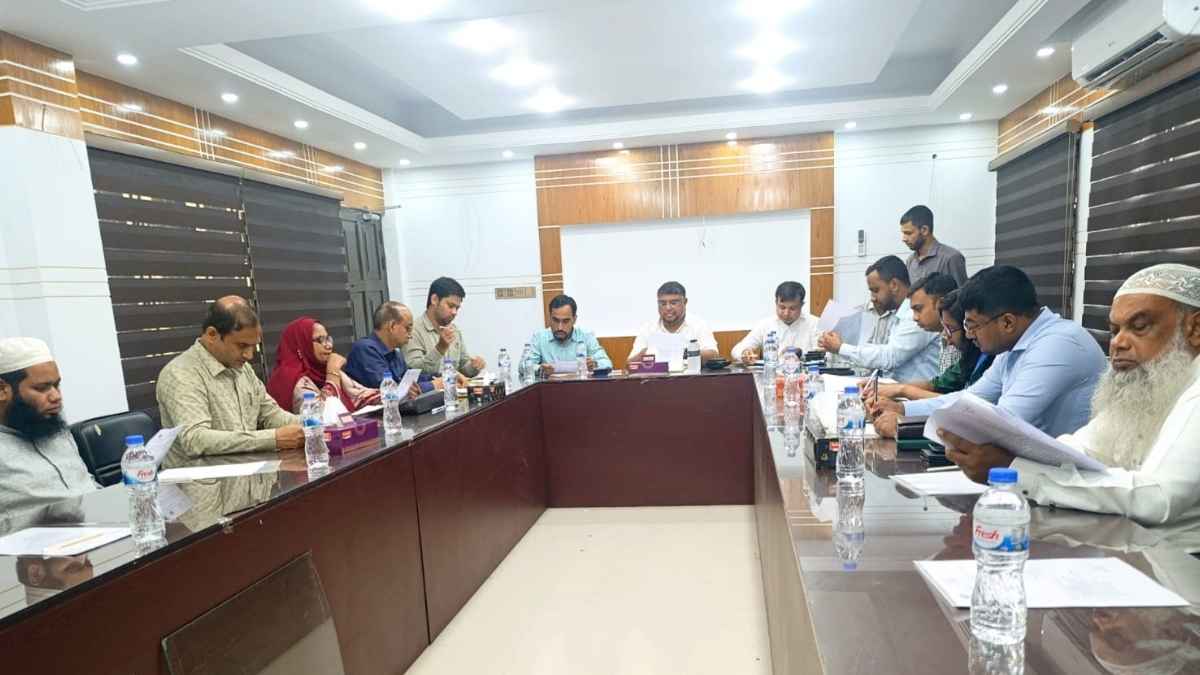 জয়পুরহাট জেলা পরিষদের মাসিক সভা