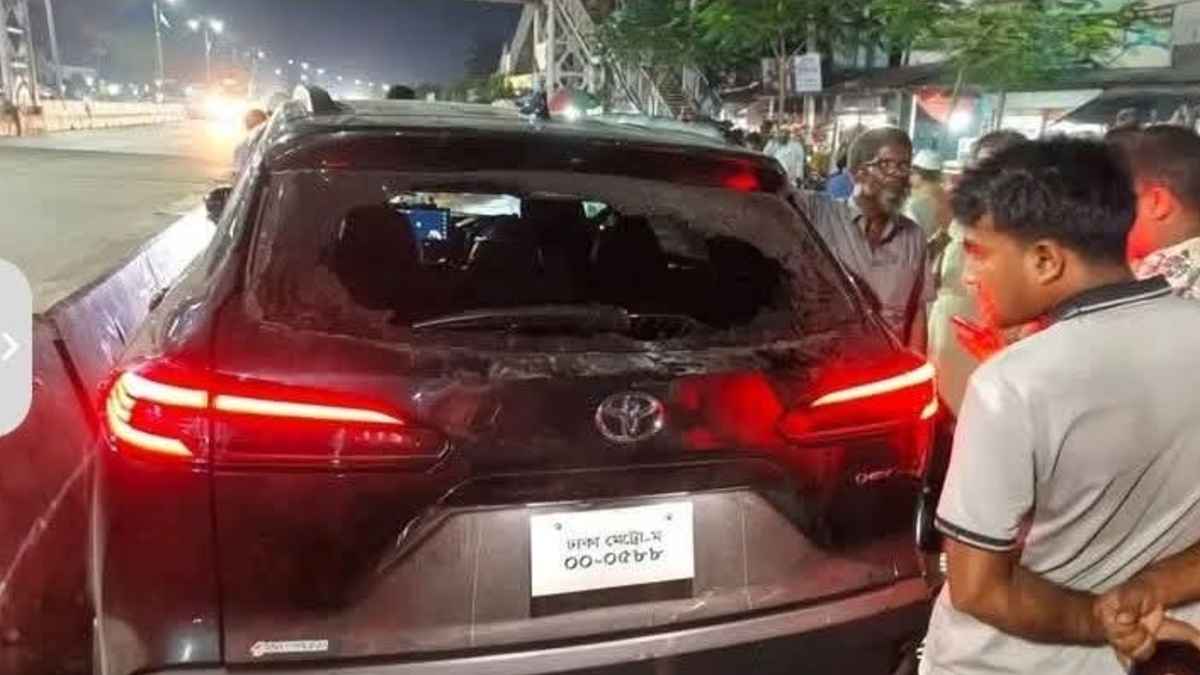 সিরাজগঞ্জে এমপি আয়নুলের ওপর হামলা, গাড়ি ভাঙচুর