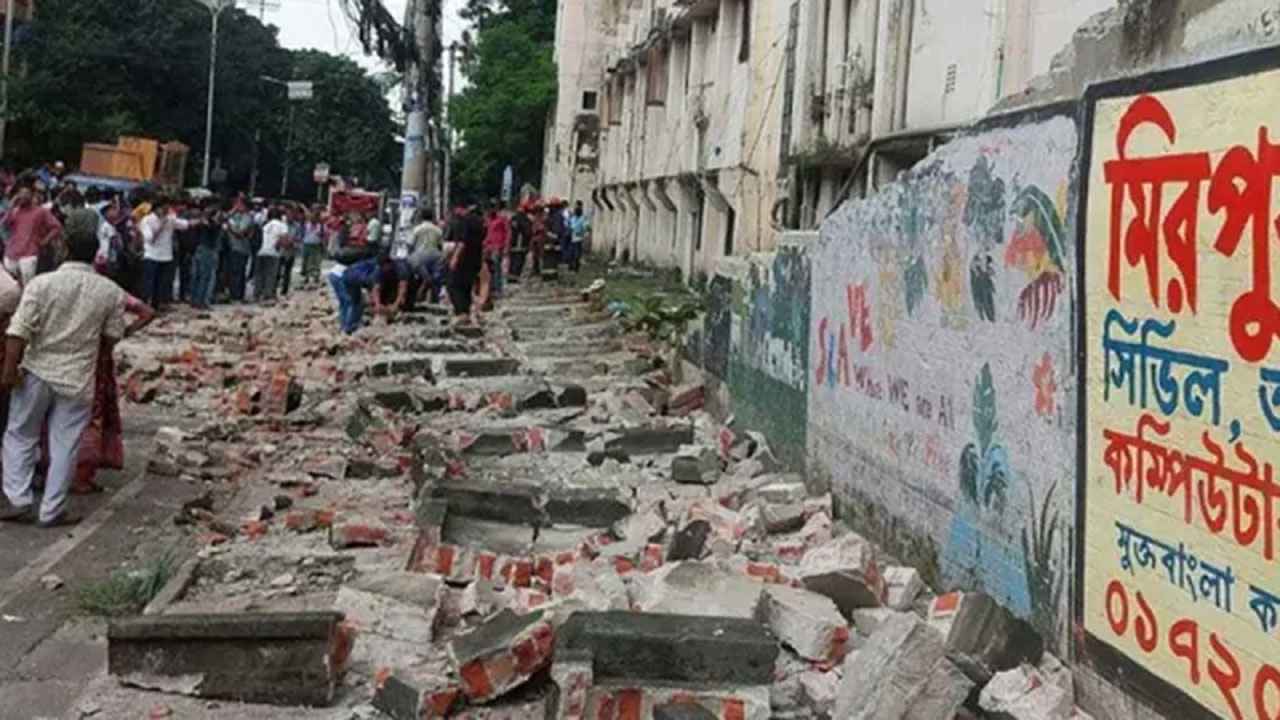 মিরপুরে দেয়াল ধসের ঘটনায় কলেজ কর্তৃপক্ষের বিরুদ্ধে মামলা