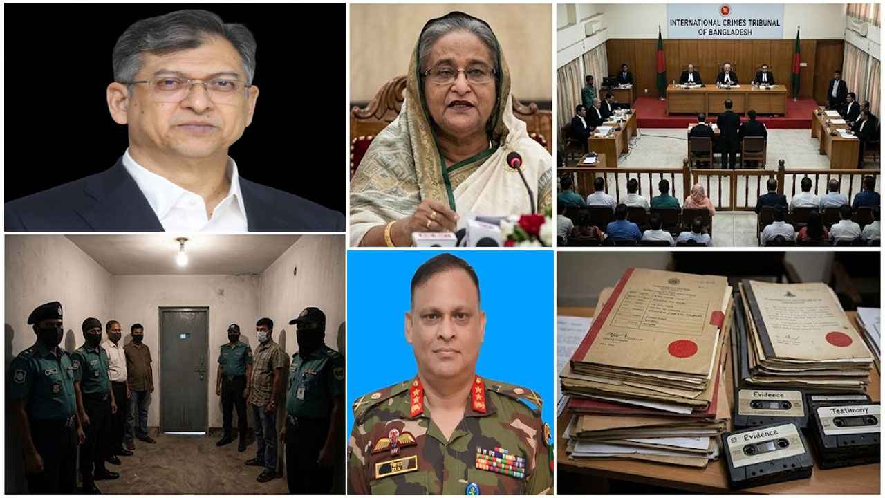 শেখ হাসিনা ও জিয়াউল আহসানের সংশ্লিষ্টতার প্রমাণ ট্রাইব্যুনালে