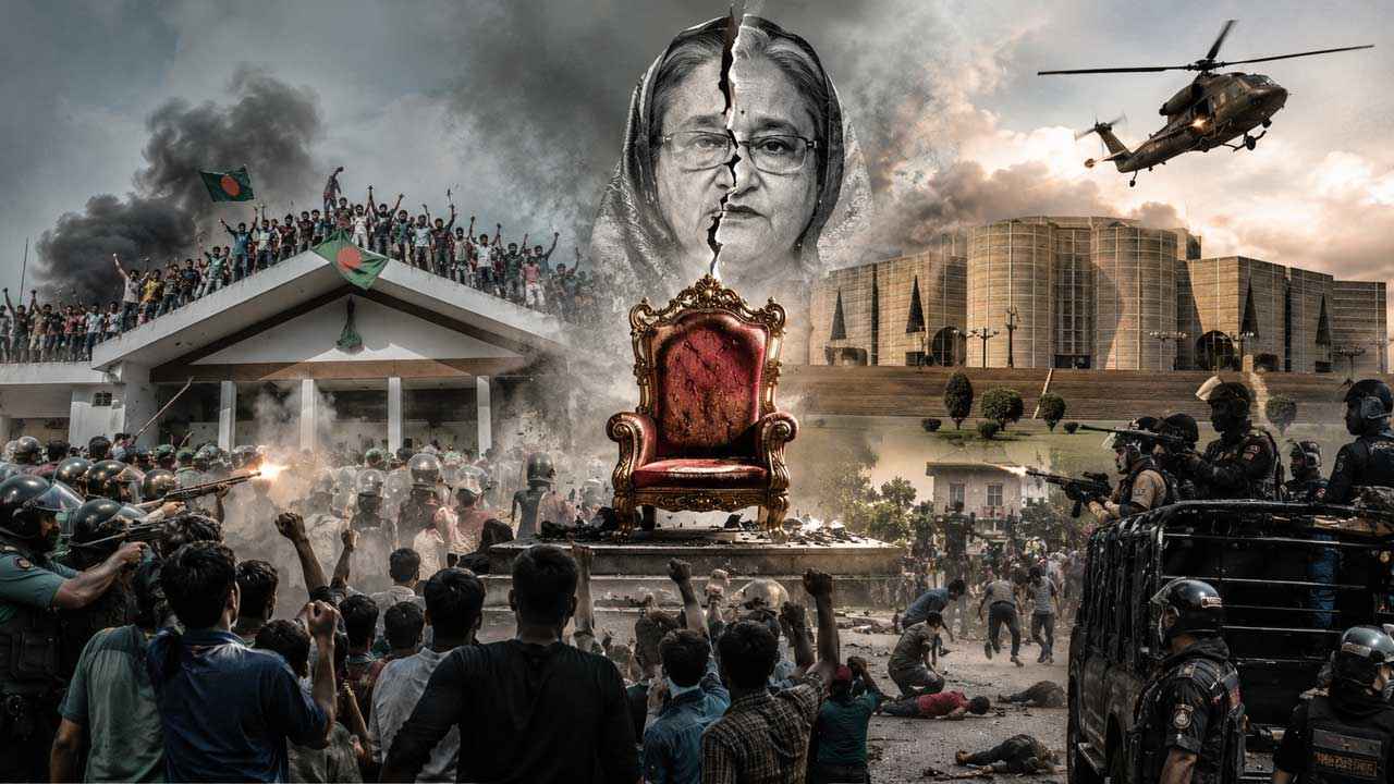 রাজপথের যেসব স্লোগানে কেঁপেছিল হাসিনার মসনদ