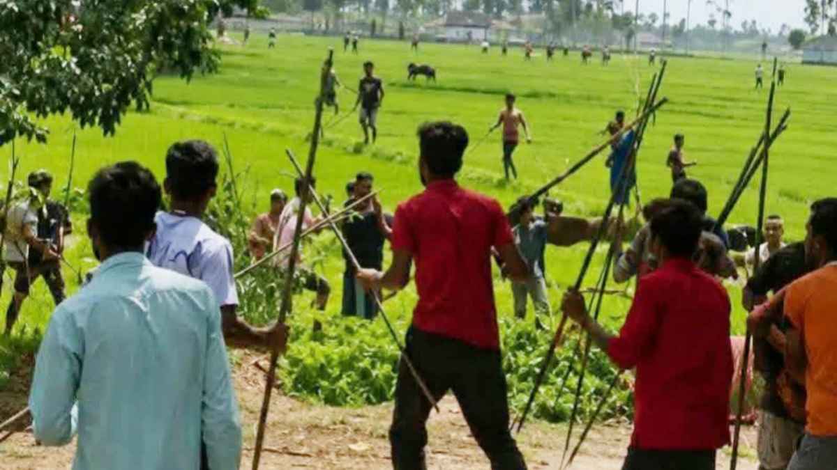 লাখাইয়ে জমি নিয়ে বিরোধে দুপক্ষের সংঘর্ষে আহত ২০