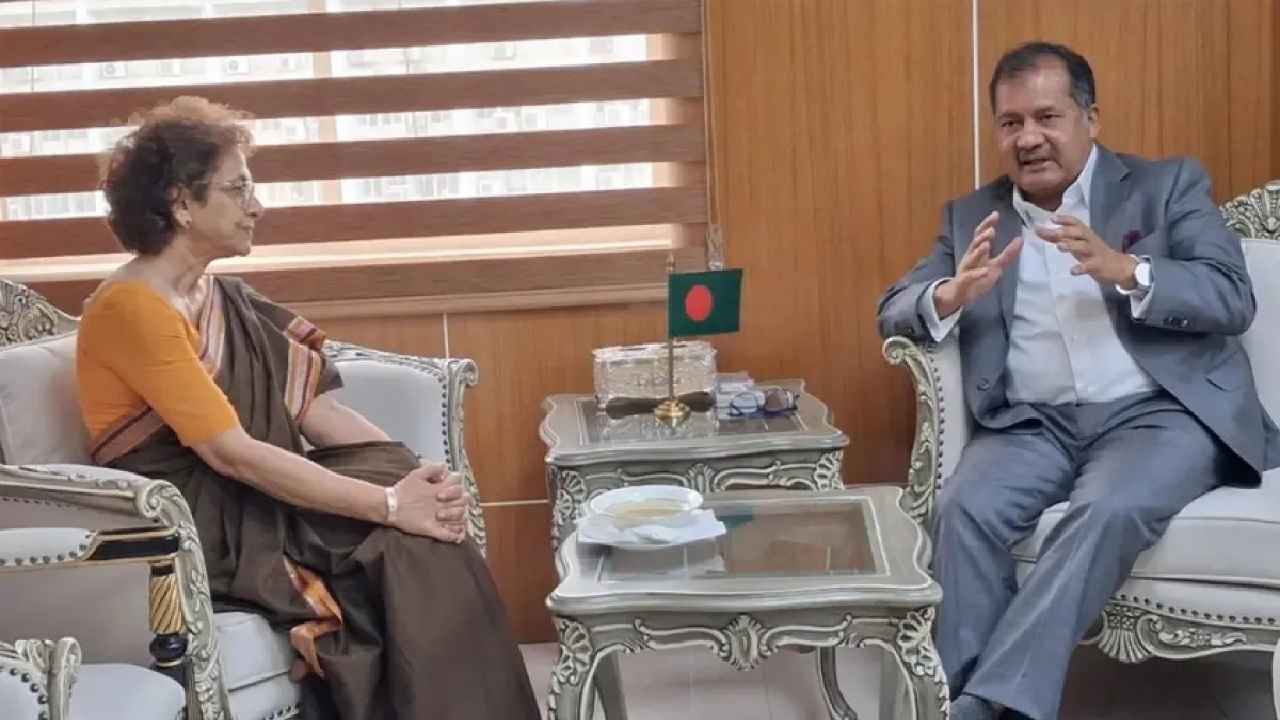 তথ্যমন্ত্রীর সঙ্গে জাতিসংঘের স্থায়ী প্রতিনিধির সাক্ষাৎ