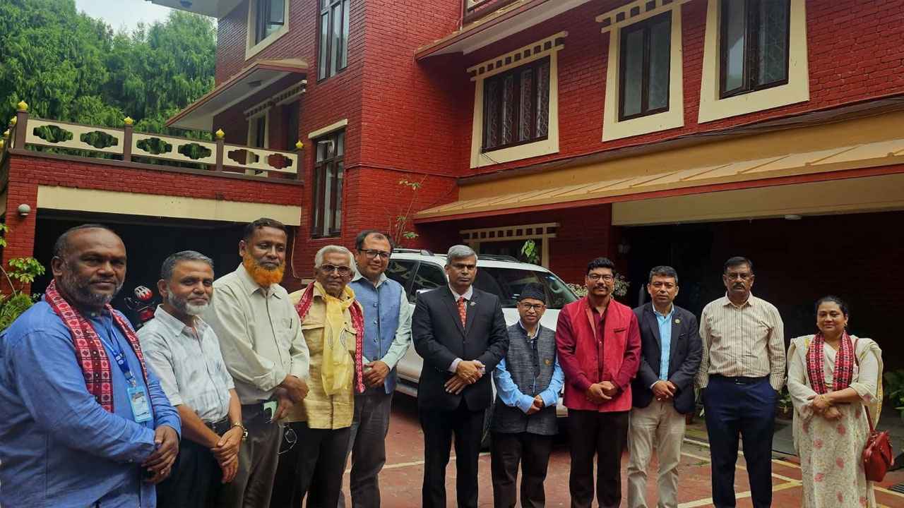 কাঠমান্ডুতে বাংলাদেশ হাউসে আদিবাসী ভাষা সম্মেলন অনুষ্ঠিত