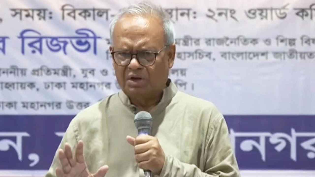 ‘হাসিনার রাজনীতিতে ফেরার ইচ্ছা মামার বাড়ির আবদার’: রিজভী