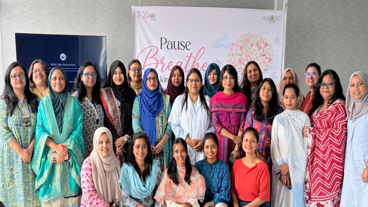 নারী কর্মীদের মানসিক সুস্থতায় ‘হার এশিয়াটিক সার্কেল’ ও ‘সুখী’র গ্রুপ