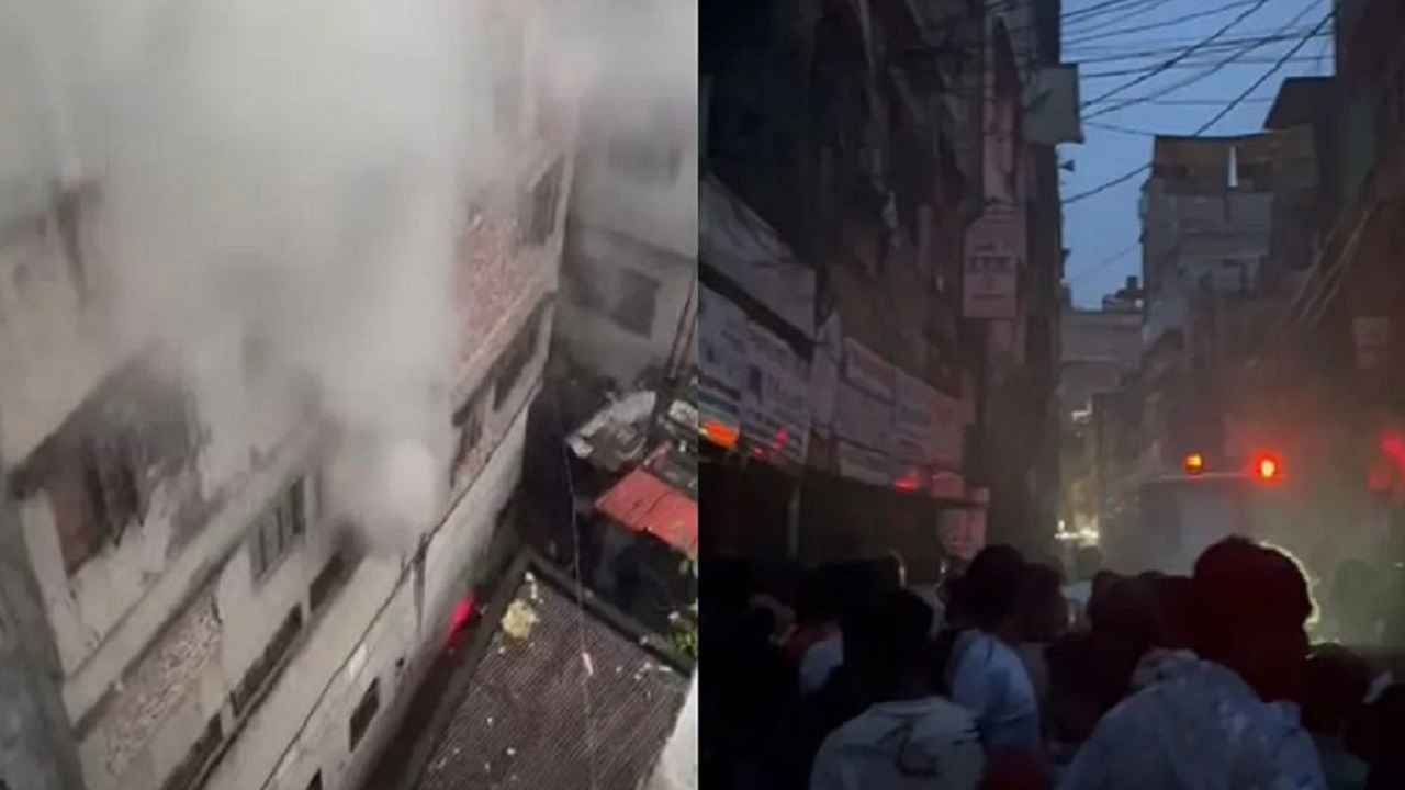 বংশালে হেলমেটের গোডাউনে আগুন, নিয়ন্ত্রণে ৭ ইউনিট