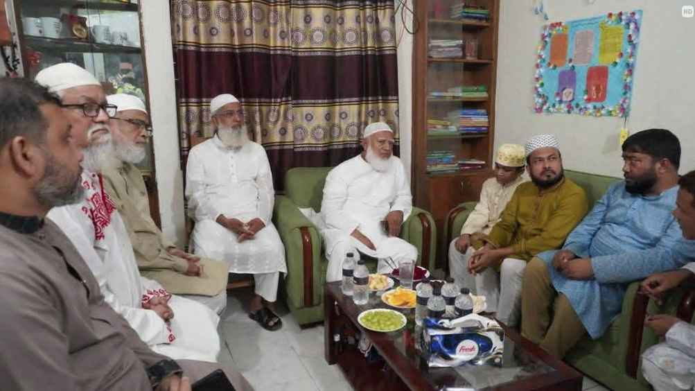 নাইমা সুলতানার পরিবারের সঙ্গে সাক্ষাৎ করলেন বিরোধীদলীয় নেতা