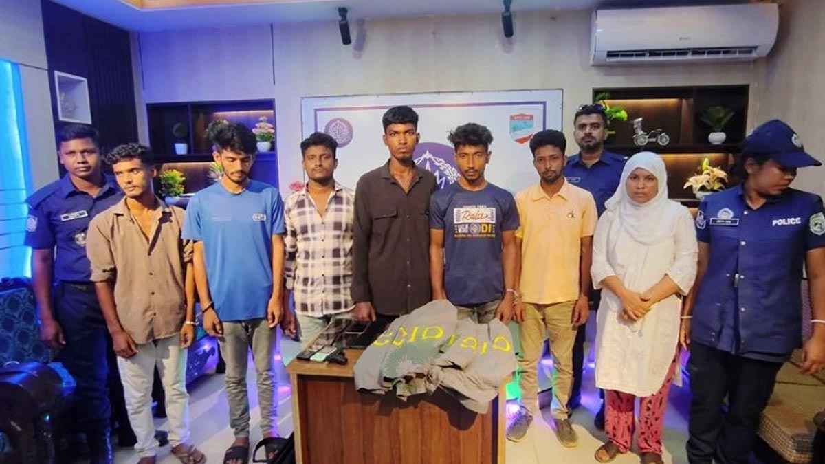 মাগুরায় নারীসহ ৭ ভুয়া সিআইডি পুলিশ আটক