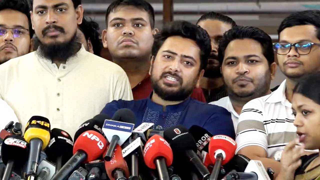 জুলাই জাদুঘরে কোনো ধরনের দলীয় ইতিহাস দেখতে চাই না: নাহিদ ইসলাম