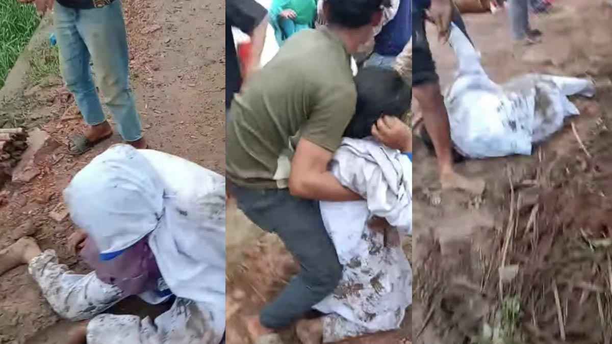 দাগনভূঞায় নিয়ন্ত্রণ হারিয়ে শিক্ষার্থীদের ওপর উঠে গেলো বাস, নিহত ১