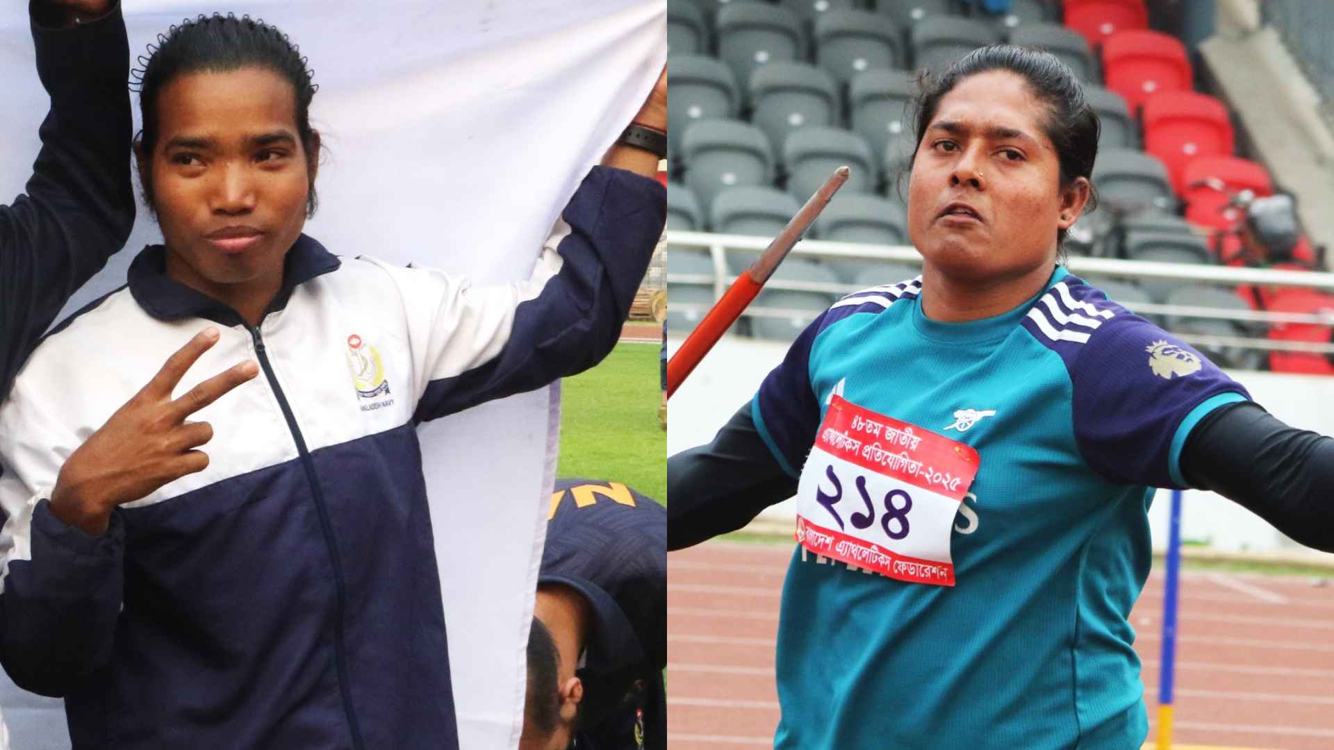 শরীরে পুরুষ হরমোনের আধিক্য, নিষিদ্ধ বাংলাদেশি দুই অ্যাথলেট