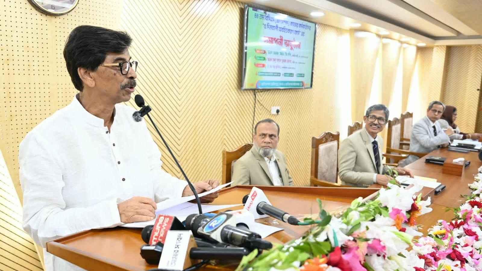 ‘নবীন কর্মকর্তাদের ভূমিকা কৃষিকে অর্থনীতির শক্তিতে রূপান্তর করবে’